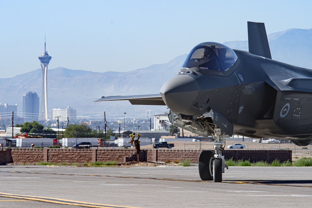 Nellis AFB take-offs