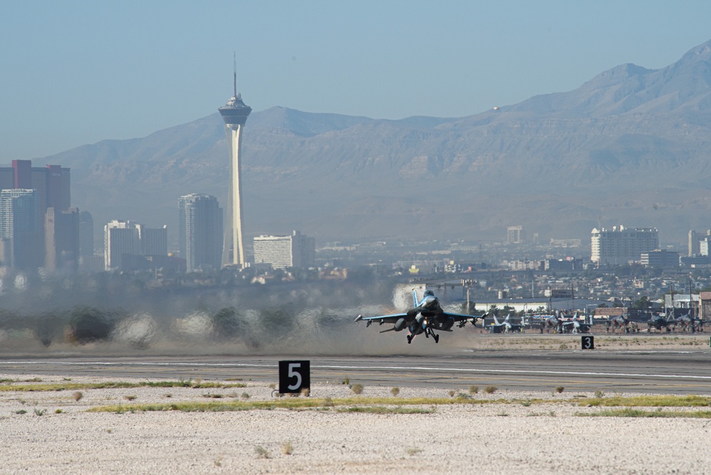 Nellis AFB take-offs