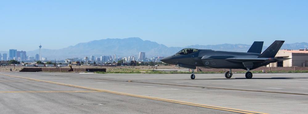 Nellis AFB take-offs