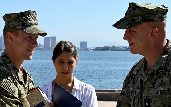 NECC presents EOD Leadership Excellence Award