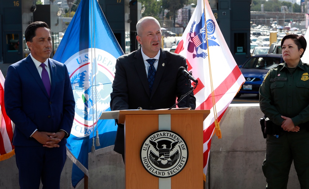 CBP Fentanyl Press Conference at the Port of San Ysidro