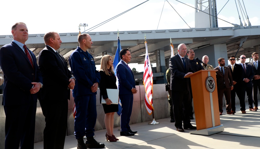 CBP Fentanyl Press Conference at the Port of San Ysidro