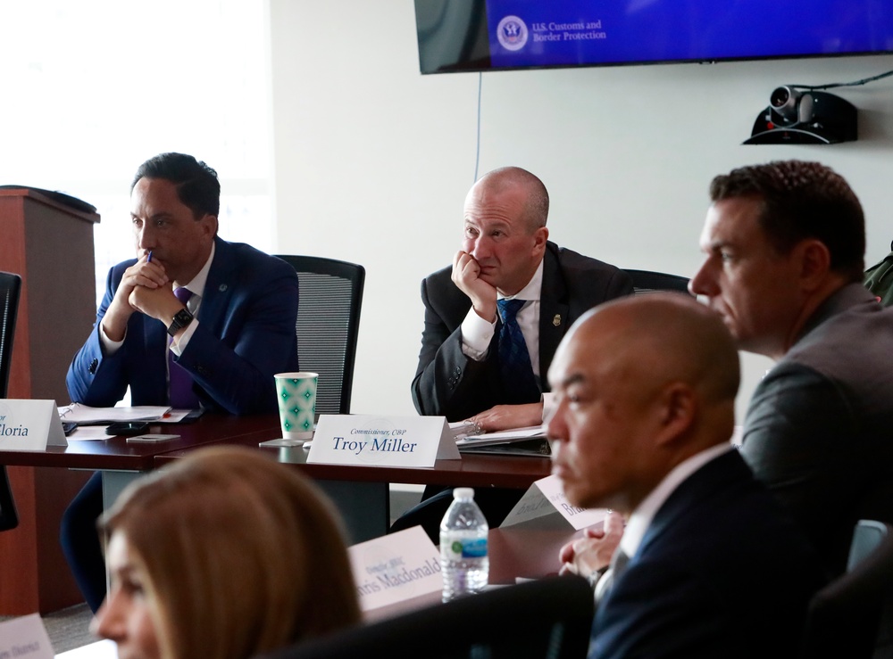 CBP Senior Official Performing the Duties Troy A. Miller and San Diego Mayor Todd Gloria, Attend a Countering Fentanyl  Meet