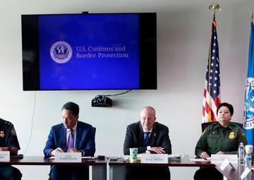 CBP Senior Official Performing the Duties Troy A. Miller and San Diego Mayor Todd Gloria, Attend a Countering Fentanyl  Meet
