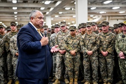 SECNAV Del Toro Visits USS John P. Murtha (LPD 26)