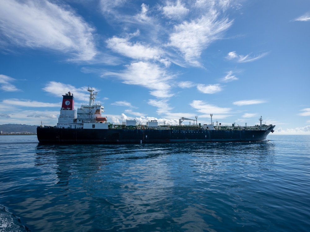 Merchant Tanker Departs JBPHH with Second Transfer of Red Hill Bulk Fuel Storage Facility Fuel