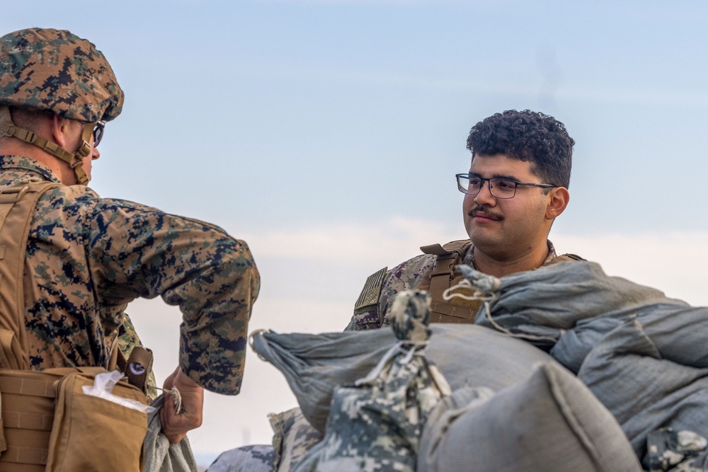 Active Shield 2023: U.S. Marines and Sailors prepare for a simulated attack