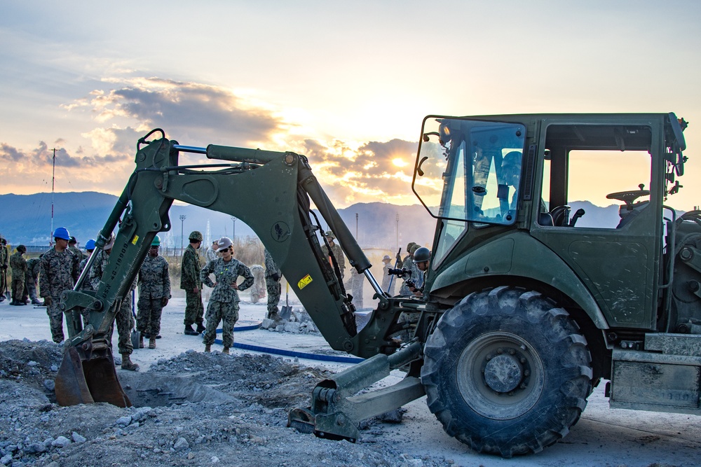 Marine Wing Support Squadron 171 Conducts Airfield Damage Repairs