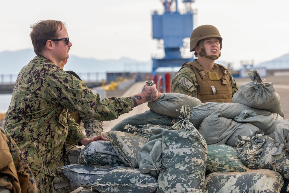 Active Shield 2023: U.S. Marines and Sailors prepare for a simulated attack