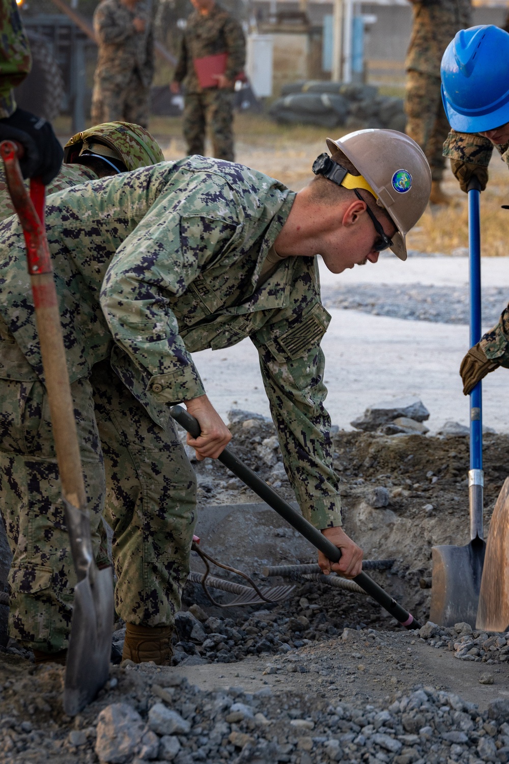 Marine Wing Support Squadron 171 Conducts Airfield Damage Repairs