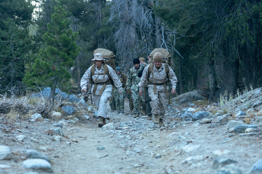 U.S. Marines, Sailors, and Forest Service personnel work to recover a downed U.S. Navy MH-60S Seahawk