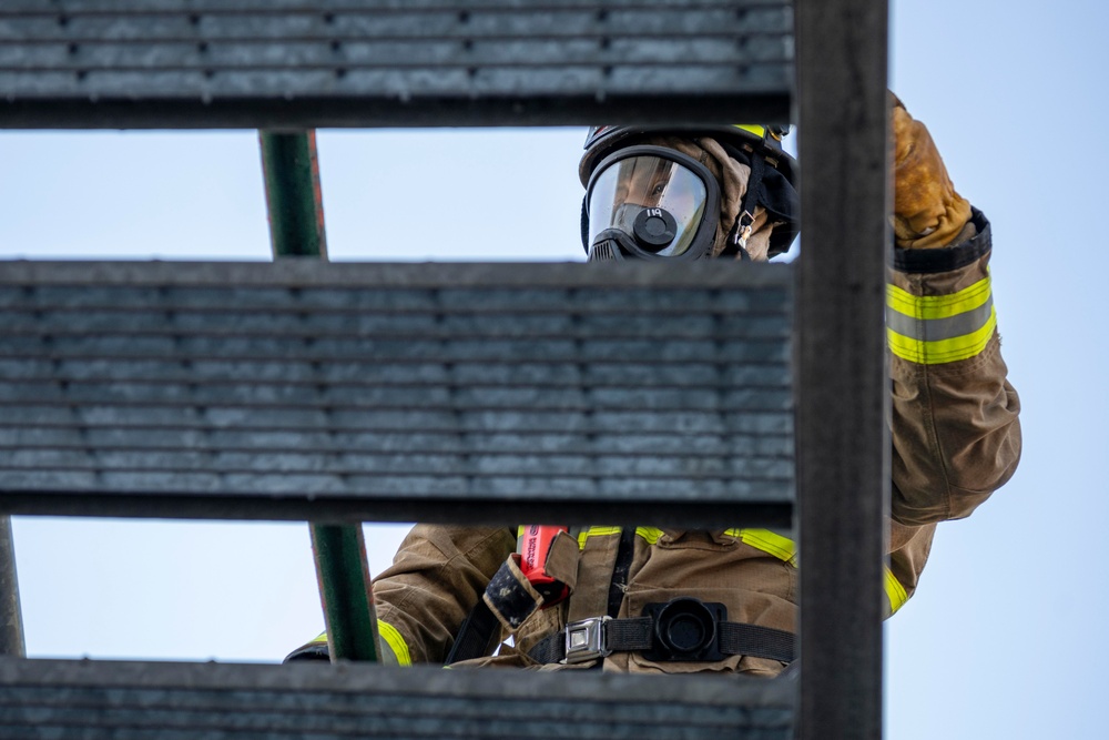 U.S. Air Force Fire Protection and Japan Air Self-Defense Force Fire Rescue Conduct Joint Training Exercise