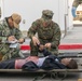 Active shield 2023; First responders render aid to simulated casualties