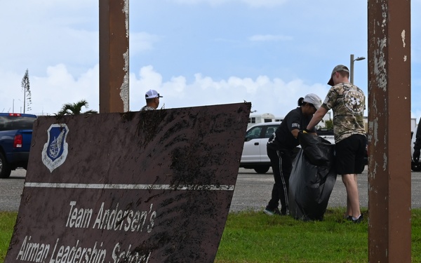 Typhoon Mawar; 36th Wing continues recovery