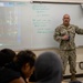 CBMU 303 Seabees COMREL event at Nanakuli High