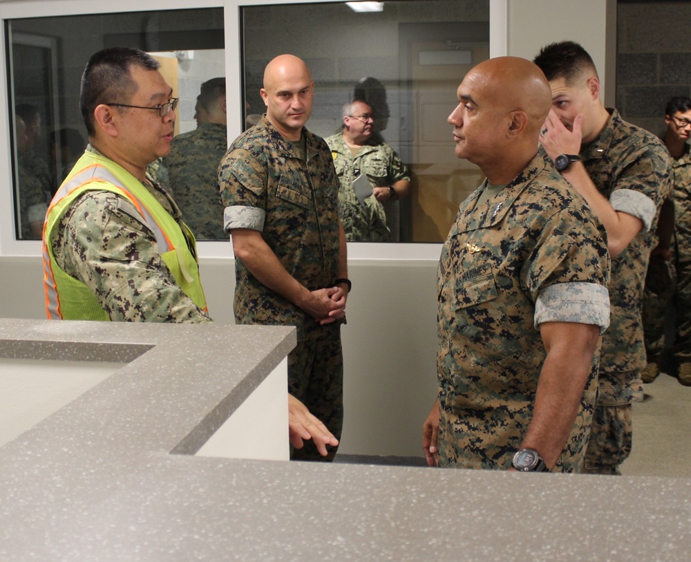 Marine Corps Security Force Regiment holds ribbon cutting event for new barracks on-board Naval Weapons Station Yorktown