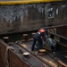 Montgomery lock and dam operators manage barge navigation on the Ohio River