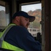 Montgomery lock and dam operators manage barge navigation on the Ohio River