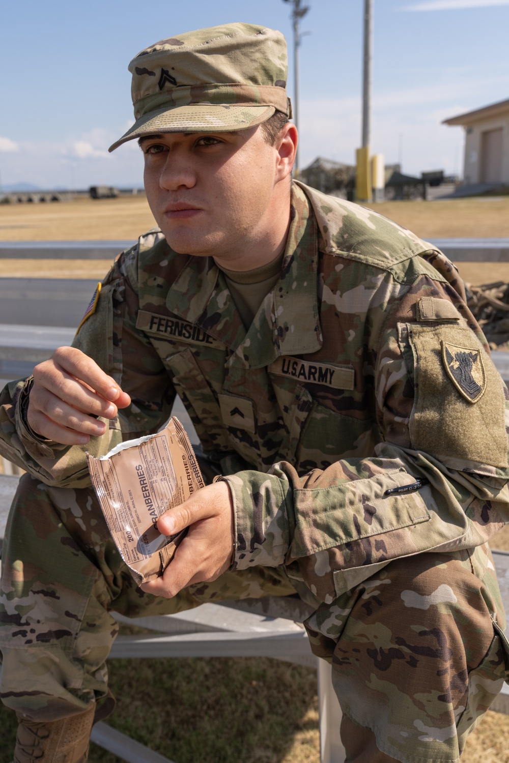 Exercise Resolute Dragon 23: U.S. Army Soldiers conduct field training at Marine Corps Air Station Iwakuni