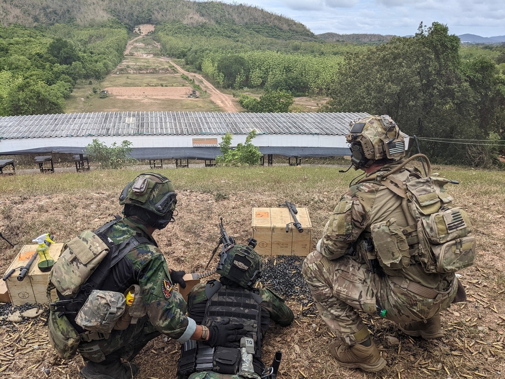 Royal Thai Marine Corps, US Special Forces Exchange Military Tactics