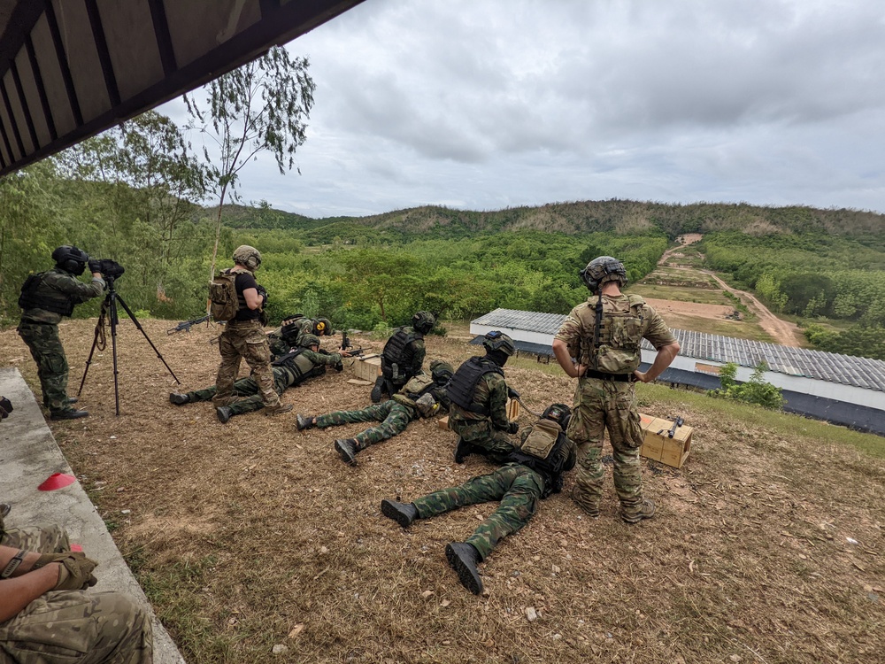 Royal Thai Marine Corps, US Special Forces Exchange Military Tactics