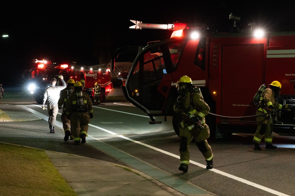 Active Shield 2023: U.S. Marines respond to a simulated chemical fire