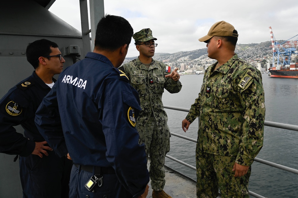 U.S. and Chilean Navies Strengthen Partnerships During Teamwork South 2023 U.S. and Chilean Navies Strengthen Partnerships During Teamwork South 2023