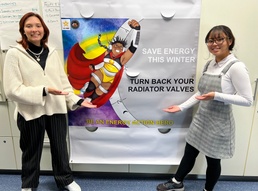 Students at USAG Ansbach encourage you to be an Energy Action Hero