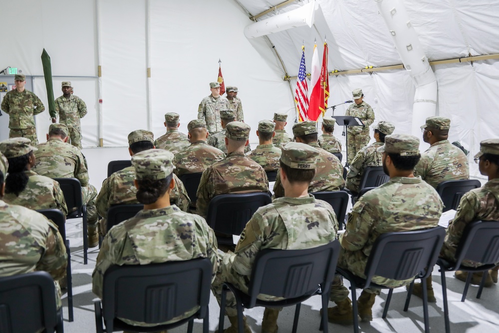 Army Reserve’s 956th Movement Control Team assumes Europe mission