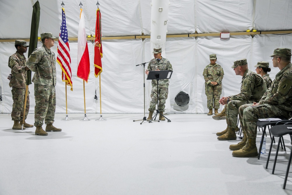 Army Reserve’s 956th Movement Control Team assumes Europe mission