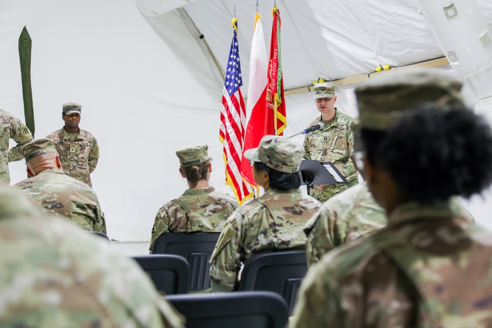 Army Reserve’s 956th Movement Control Team assumes Europe mission