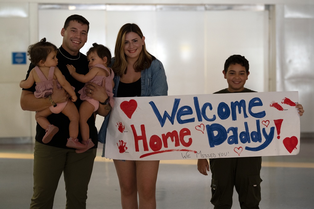 156th CES Airmen return from deployment