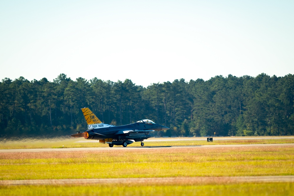 79th Fighter Squadron maintains air superiority with modified training