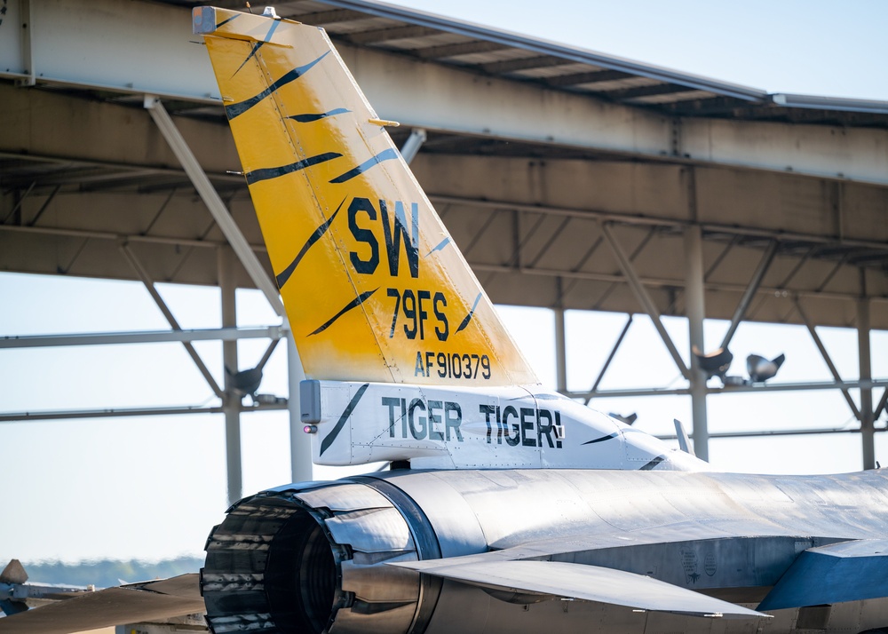 79th Fighter Squadron maintains air superiority with modified training