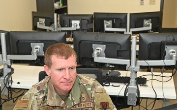 Maryland Air Guard network intelligence analyst helps team succeed during cyber skills exercise