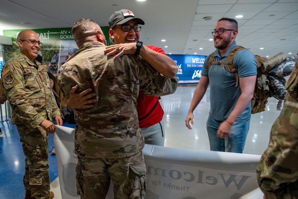 156th CES Airmen return from deployment