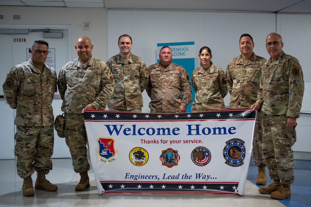 156th CES Airmen return from deployment