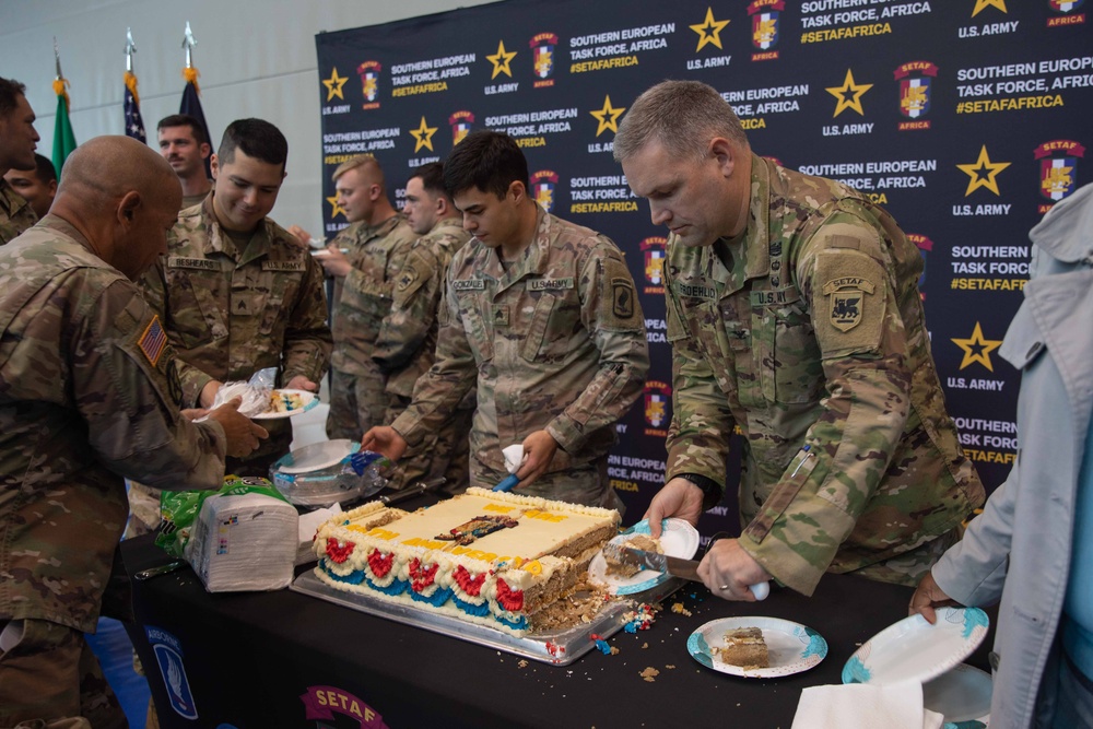 SETAF-AF celebrates 68th birthday