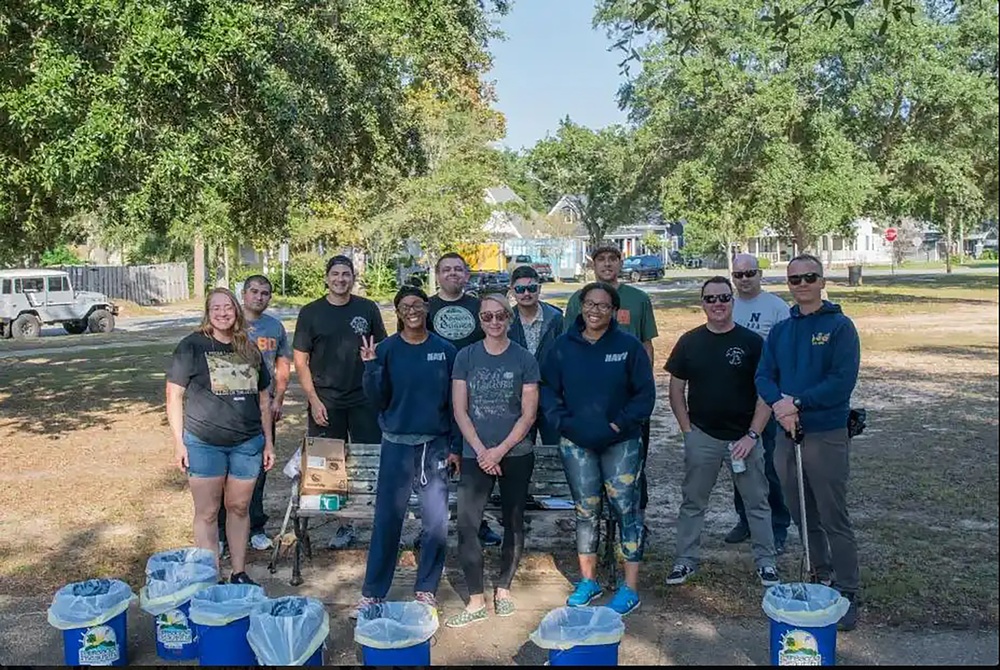 Pensacola Park Cleaner Thanks to Corry Station Sailors