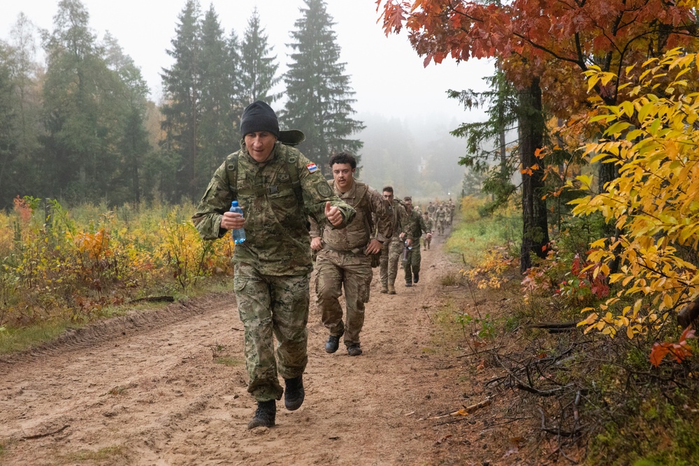 Task Force Marne, NATO troops participate in Norwegian Foot March