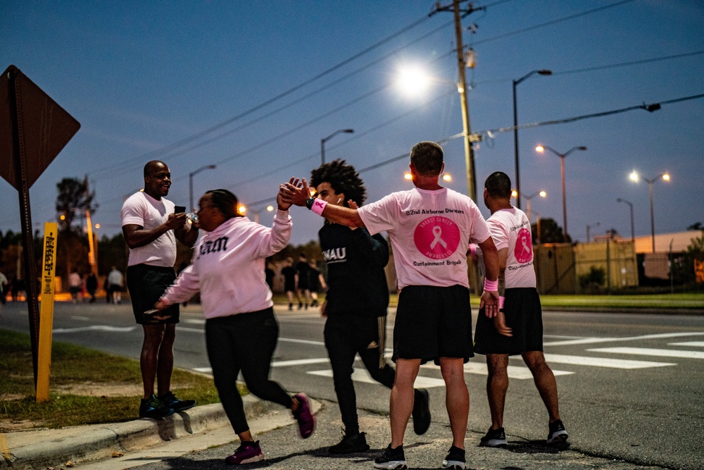 82nd ADSB Breast Cancer Awareness Run