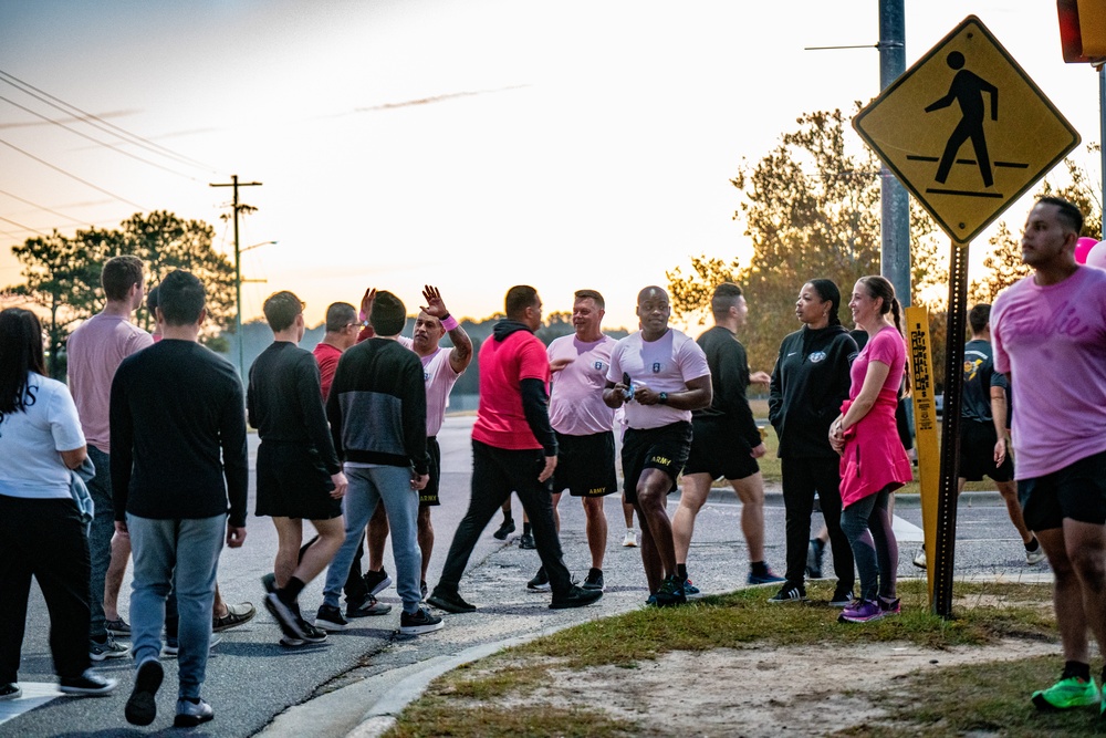 82nd ADSB Breast Cancer Awareness Run