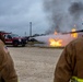 Joint Base San Antonio fire departments live fire exercise