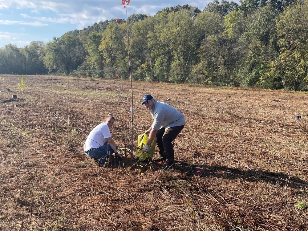 Volunteers sow the seeds of conservation on Gainesboro Tree Planting Day