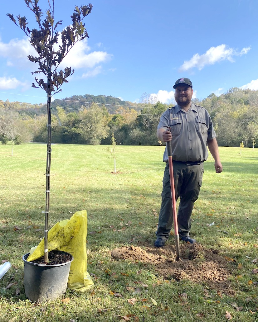 Volunteers sow the seeds of conservation on Gainesboro Tree Planting Day