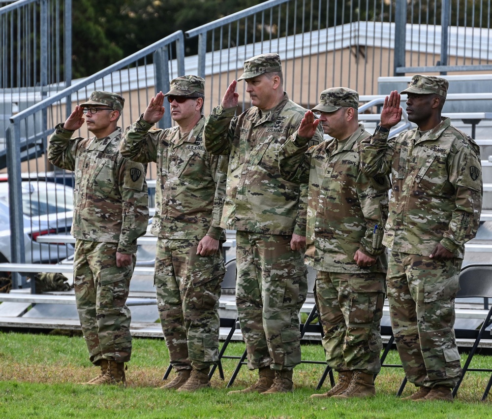 369th Sustainment Brigade Change of Command