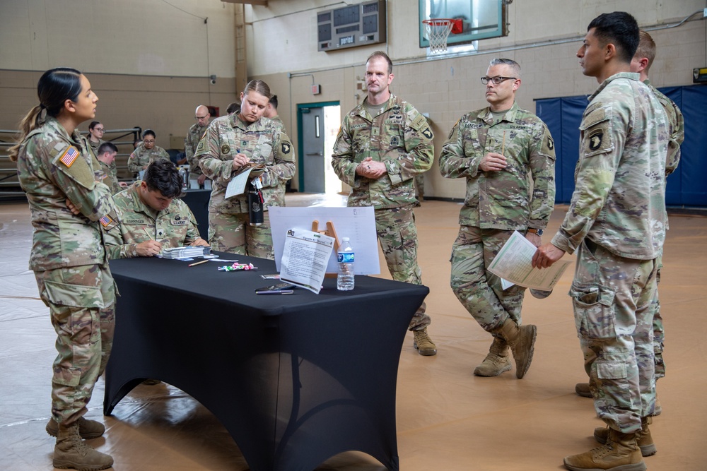 101st Airborne Division Suicide Prevention Training Assembly