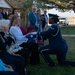 Base Honor Guard honors Vet, refolds WWII-era flag