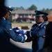 Base Honor Guard honors Vet, refolds WWII-era flag