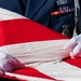 Base Honor Guard honors Vet, refolds WWII-era flag